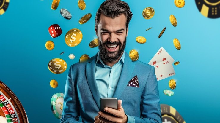 Ilustrasi pemain menerima rewards melalui program loyalitas sukaslot99 yang eksklusif dan menarik